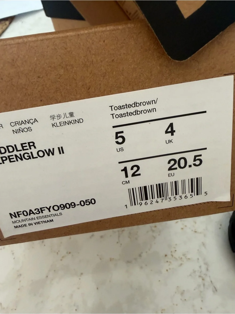 The North Face plush faux